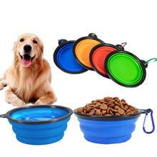 Load image into Gallery viewer, Mooond | Travel pet bowl | Folding Silicone 1L
