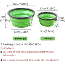 Load image into Gallery viewer, Mooond | Travel pet bowl | Folding Silicone 1L
