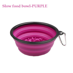 Mooond | Travel pet bowl | Folding Silicone 1L