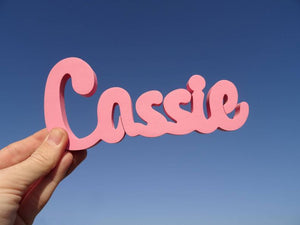 Mooond | Wooden Name | Letters | Personalized gift | 10cm x 6cm