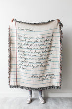 Load image into Gallery viewer, Mooond | Love Letter Blanket: Personalized Gift
