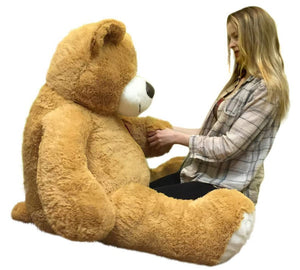 Mooond | Giant Teddy Bear Heart on the chest | 55 Inch = 140cms