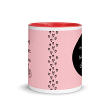 Load image into Gallery viewer, Mooond | Heart Mug with Color Inside
